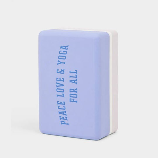 Manduka Recycled Foam Block Yoga Block Μπλε