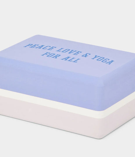 Manduka Recycled Foam Block Yoga Block Μπλε