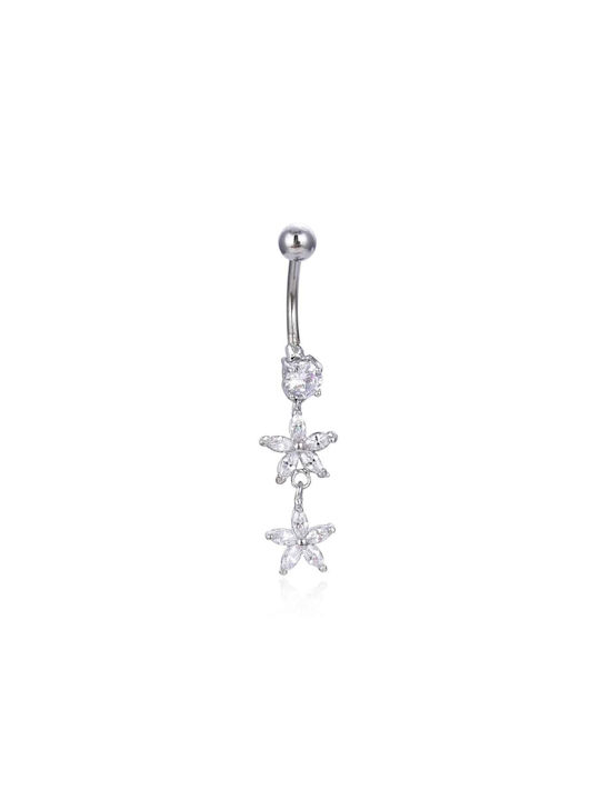 Cercei buric buton Belly Cz Belly Cz Surgical Steel 316l