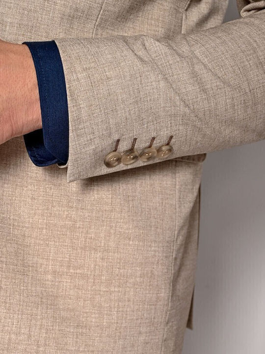 Men's Summer Suit Beige