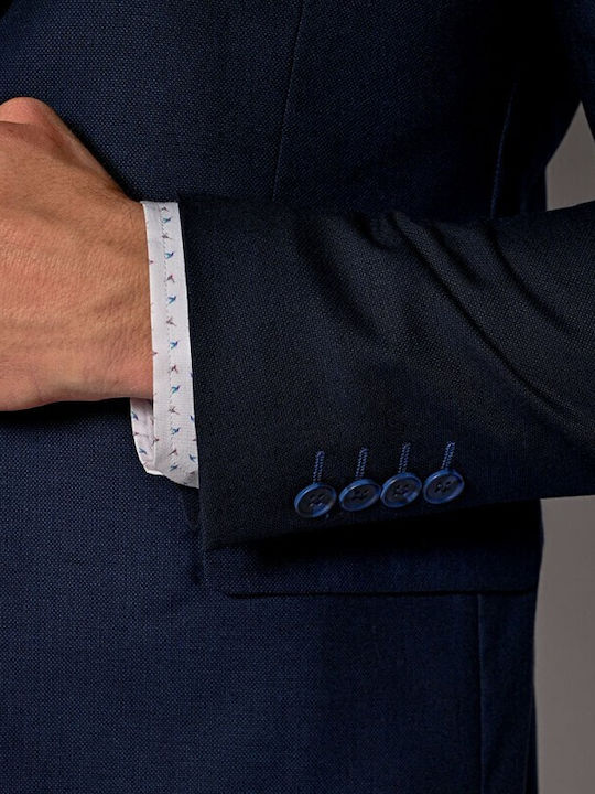 Men's Summer Suit Blue