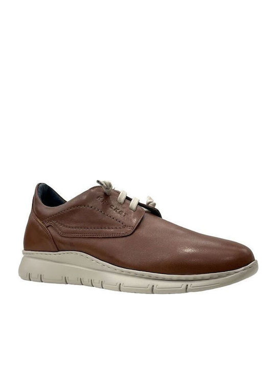 Men's Anatomic Leather Casual Shoes Tabac Brown