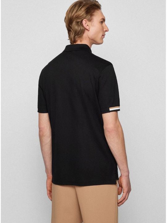 Hugo Boss Bluza pentru bărbați Polo BLACK