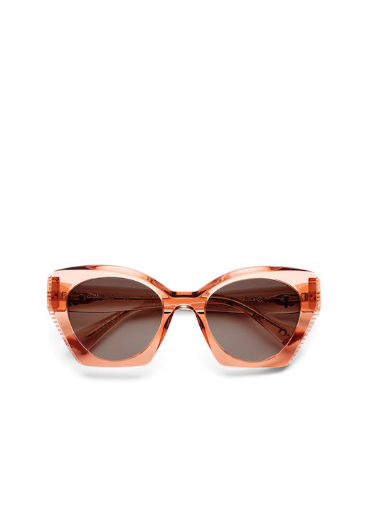 Etnia Barcelona Escandalo Women's Sunglasses with Pink Plastic Frame and Pink Gradient Lens