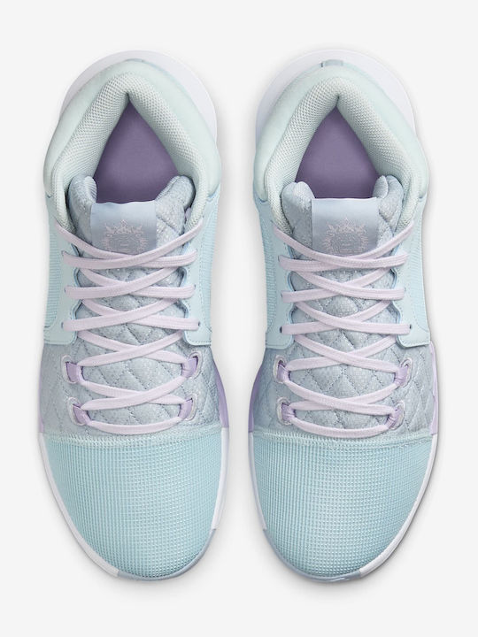 LeBron Witness 8 High Basketball Shoes Black / Field Purple / University Gold
