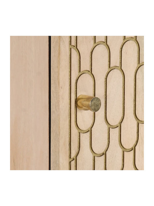 Cabinet Storage Solid Wood L40xW33xH110cm