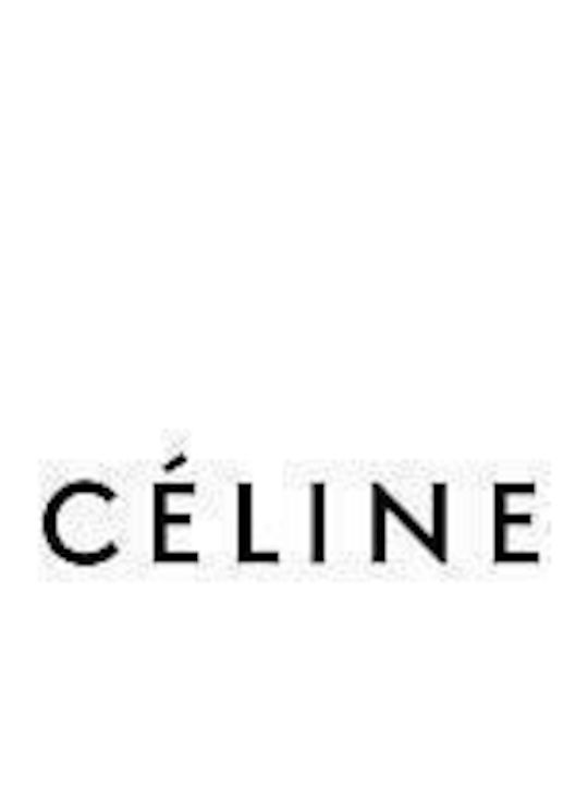 Celine Women's Sunglasses with Beige Plastic Frame and Brown Lens cl40194u-24E