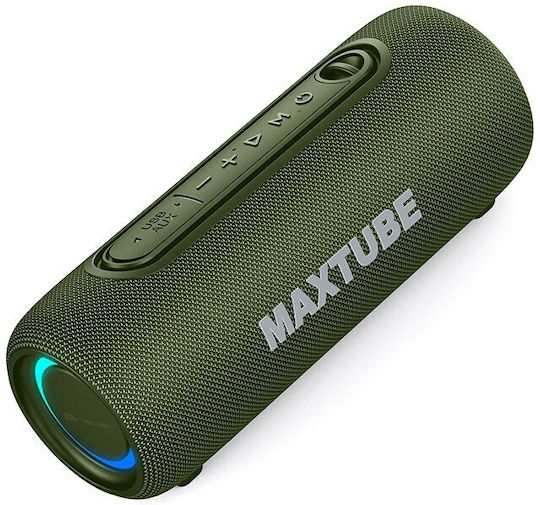 Tracer MaxTube TWS Bluetooth Speaker 20W with Battery Life up to 6 hours Green