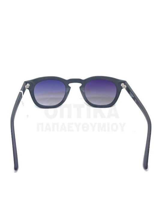 The Glass of Brixton Unisex Sunglasses with Black Plastic Frame and Black Gradient Lens BS236 01