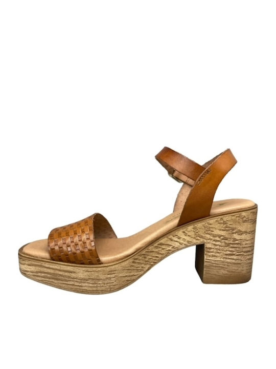 Sandalen Anatomisch Tabac Braun
