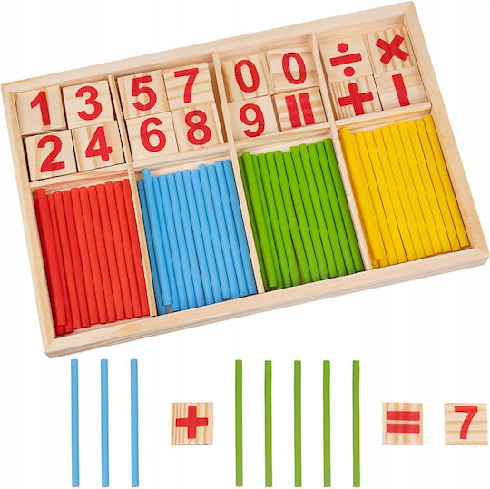 Montessori Joc Educațional Litere și numere din Lemn
