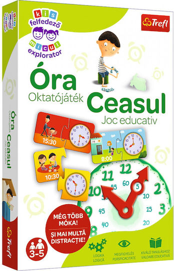 Joc educațional Învățați ceasul micului explorator