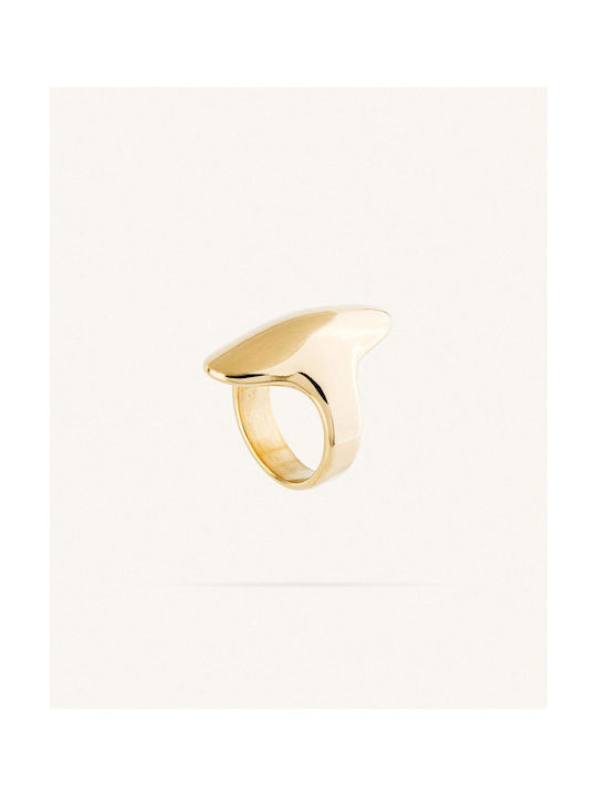 StanStefan Women's Ring from Steel Gold Plated