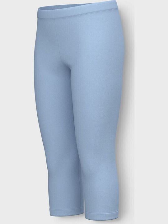 Kids Legging Capri Light Blue