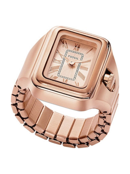 Women's Watch with Pink Gold Metal Bracelet