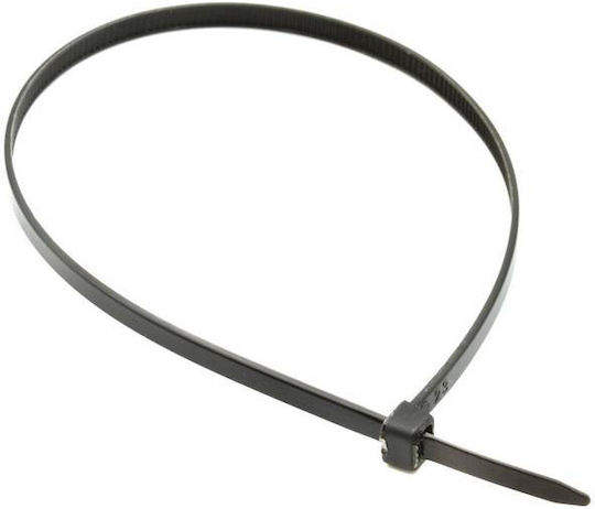 Geko Δεματικά Καλωδίων Πλαστικά 160mmx2.5mm σε Μαύρο χρώμα (100τμχ) (G17103)