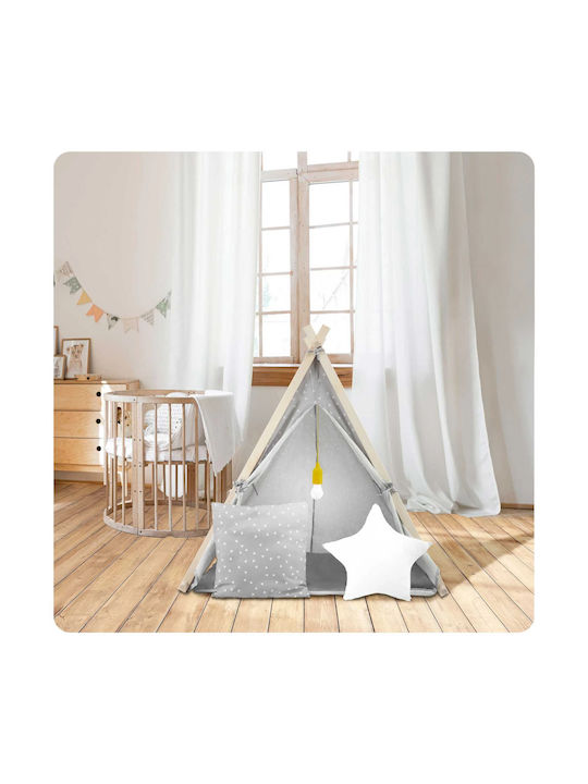 Nukido Kids Indian Teepee Play Tent DAC-NOP-10008810 Gray