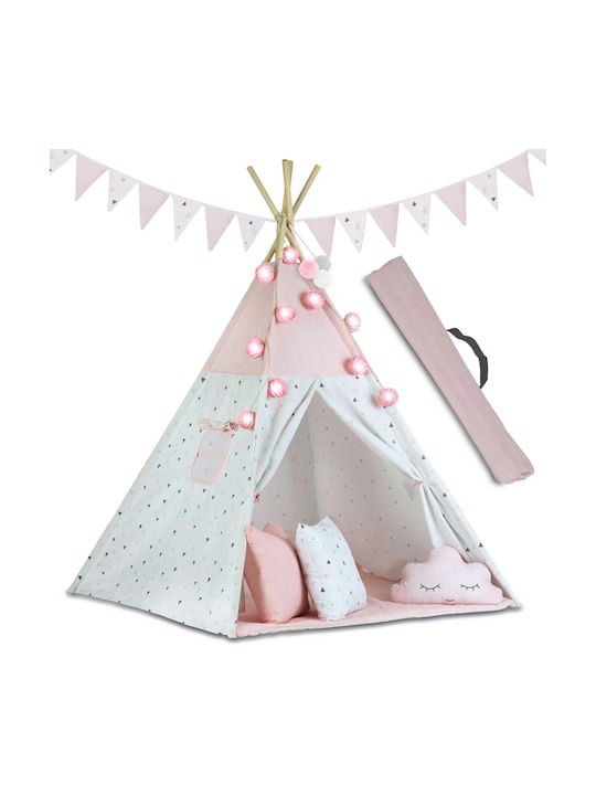 Nukido Kids Indian Teepee Play Tent White