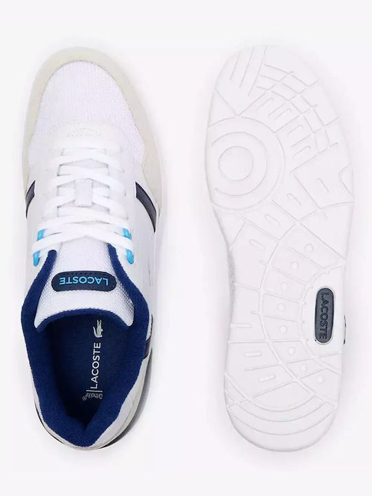 Lacoste T-clip 124 5 Sma Ανδρικά Sneakers Λευκό