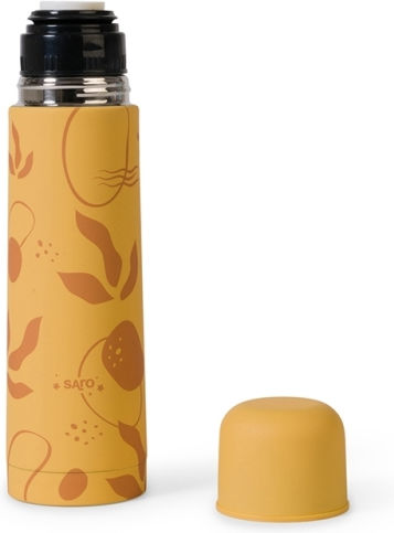 Saro Leaves Baby Thermoskanne für Flüssigkeiten & Speisen Edelstahl 500ml
