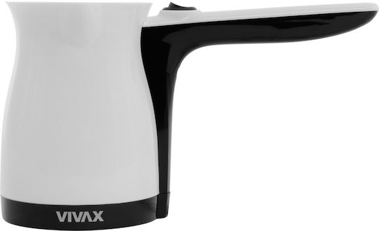 Vivax Електрическа гръцка кана за кафе 1000W с Капацитет 400мл Бял