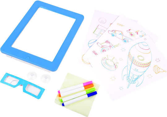 Backlit Whiteboard + 3d Glasses Pens Ta0092