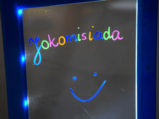 Backlit Whiteboard + 3d Glasses Pens Ta0092