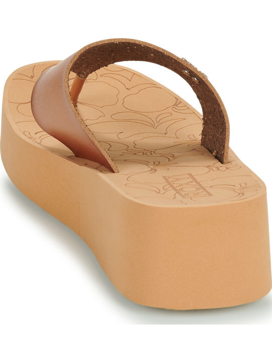 Sunset Dreams Women's Platform Shoes Brown