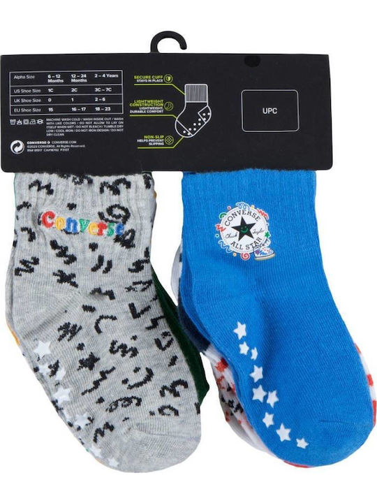 Converse Șosete pentru Copii Multicolore 6 Perechi