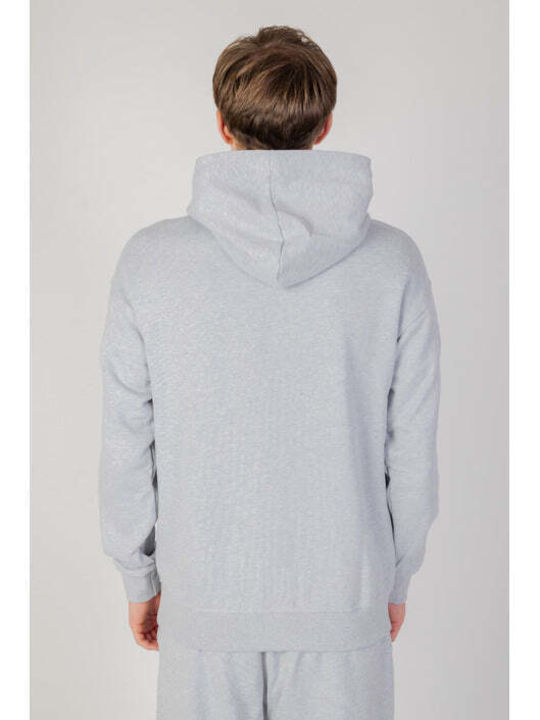 Underclub Herren Sweatshirt mit Kapuze Gray