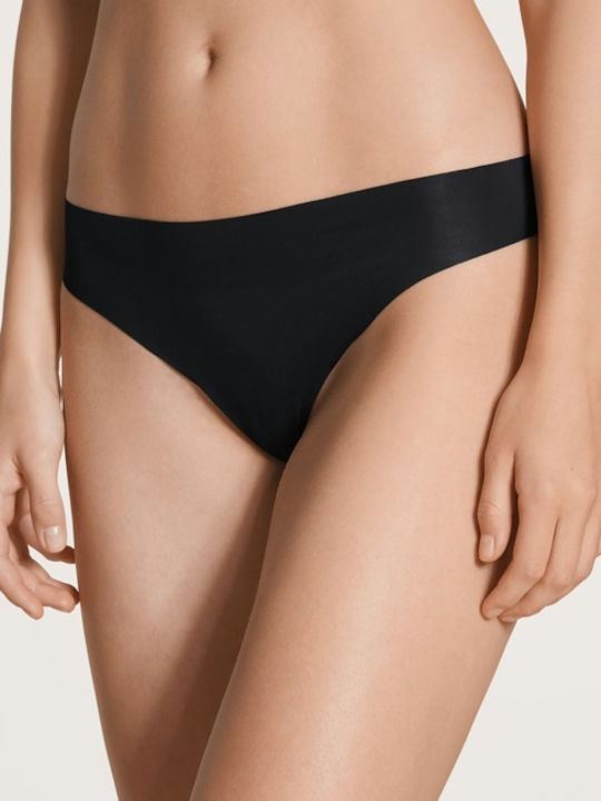 Damen Zeichenfolge 3Pack Nahtlos Black