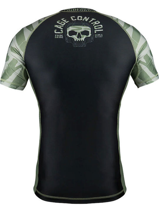 PrideOrDie Short Sleeve Shirt for Jiu-Jitsu Black