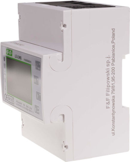 F&F Ampermetru Panou Electric Digital Trifazat LE-03MB