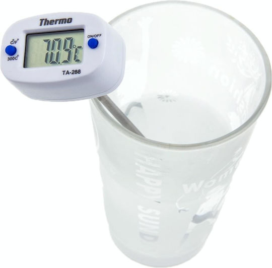 Termometru Digital Alimentar BBQ Cu Sondă +50°C / +300°C