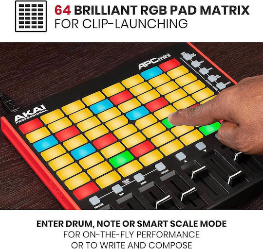 Akai Proffesional Midi-Controller Professional Apc Mini Mk2 Usb Mehrfarbig