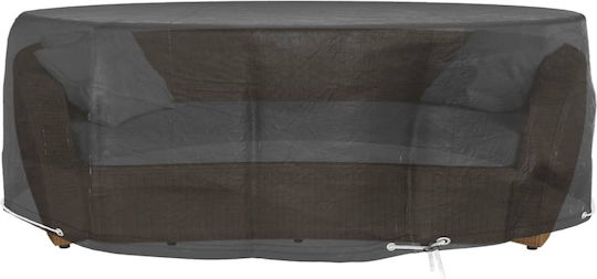 vidaXL Impermeabil Protecție Capac Canapea 236x236x67buc în Culoare Negru 1buc