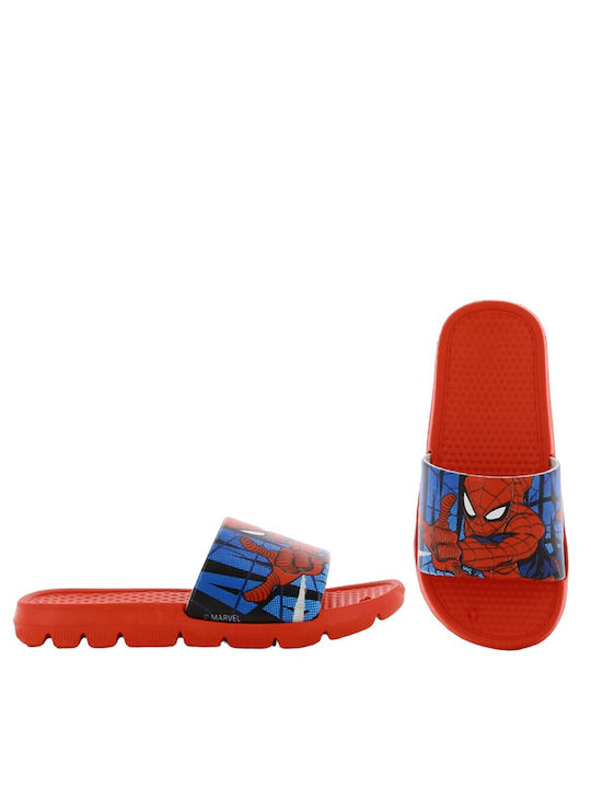 Marvel Kinder Flip Flops Spider-Man Rot