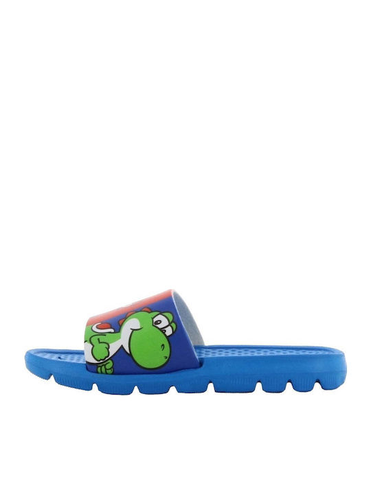 Kids' Sandals Blue Super Mario