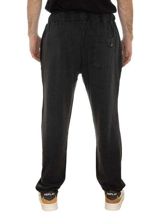Herren-Sweatpants mit Gummizug Vint Schwarz