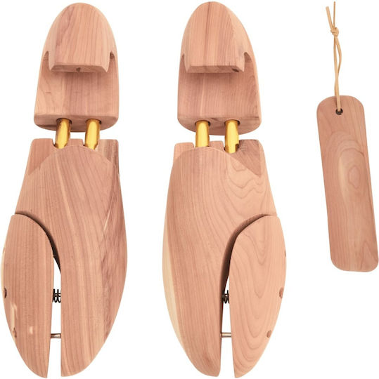Vidaxl Schuhspanner Größe EU 38-39 Massives Zedernholz