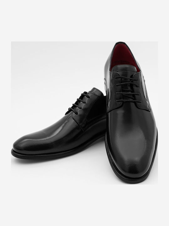 Leder Herrenschuhe Schwarz