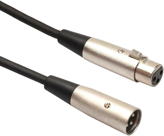 Adam Hall XLR male / XLR female to XLR male / XLR female 10m Cable (3-Pin)