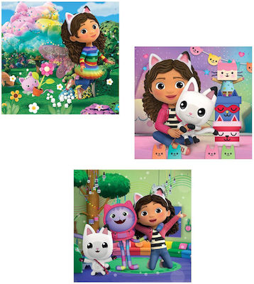 Παιδικό Puzzle Super Color Gabby's Dollhouse 3x48 Clementoni