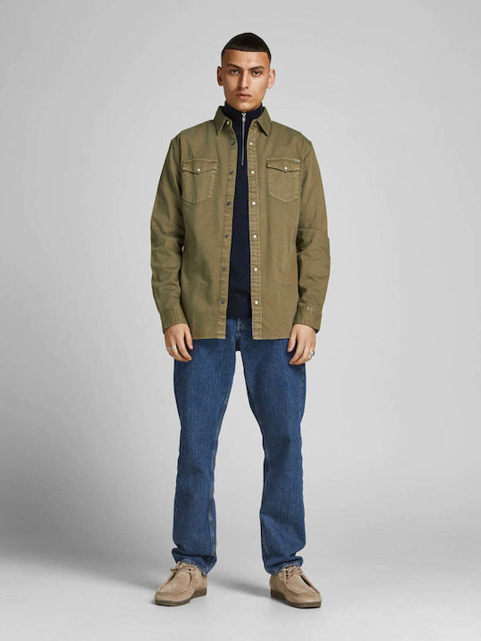 Jack & Jones Τζιν Πουκάμισο FOREST NIGHT