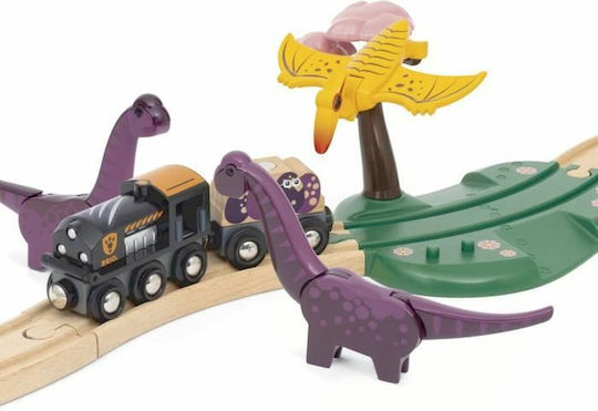 Brio Toys Δεινόσαυροι Σετ με Τρενάκι για 3+ Ετών