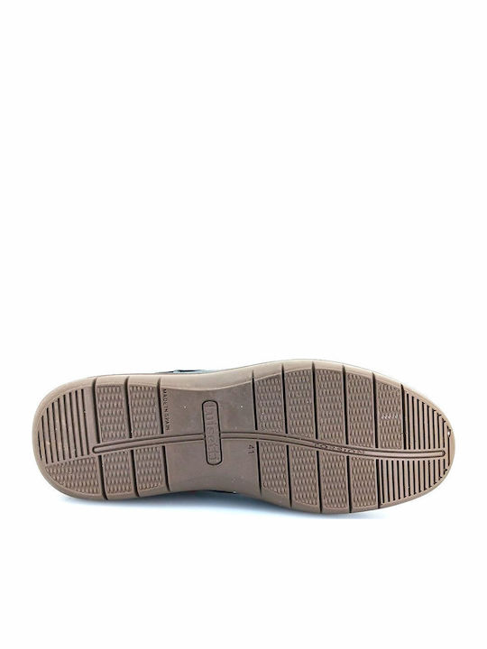 Δερμάτινα Ανδρικά Slip-On Μπλε