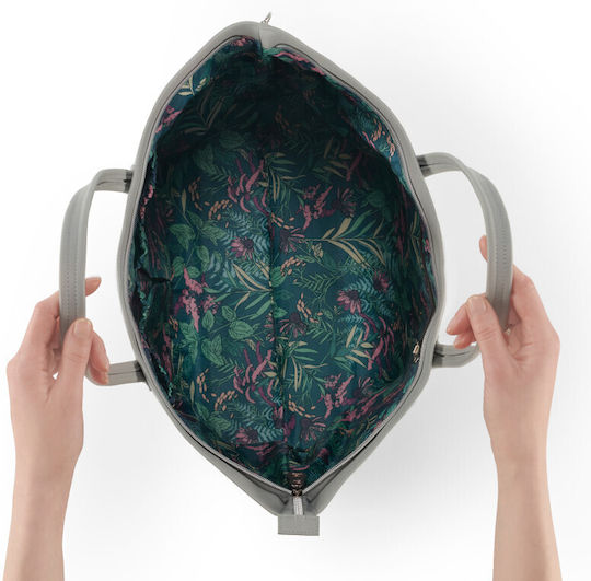 Kinderkraft Wickeltasche-Wickeltasche Schulter/Hand Gray 30x53x6cm.