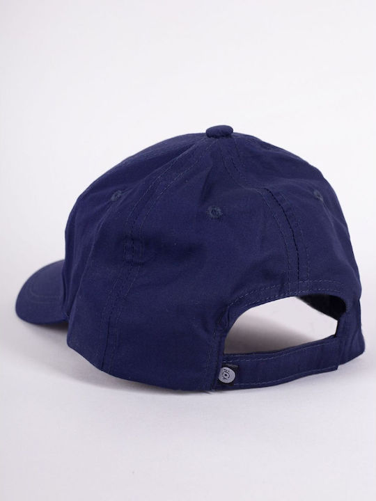 Yo Club Παιδικό Καπέλο Jockey Υφασμάτινο Μπλε