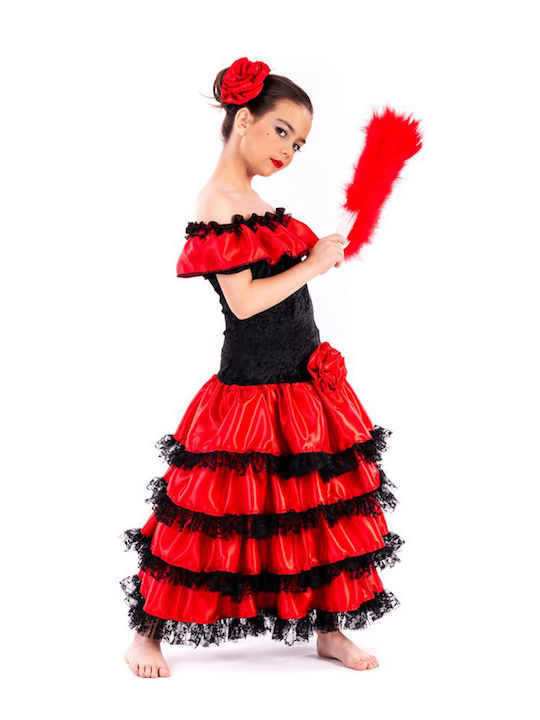 Carnival Kids Costume Carmen Σπανιολα