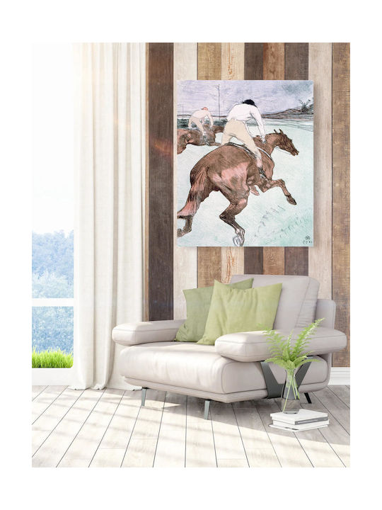 Jockey Картина на Платно 50x40см